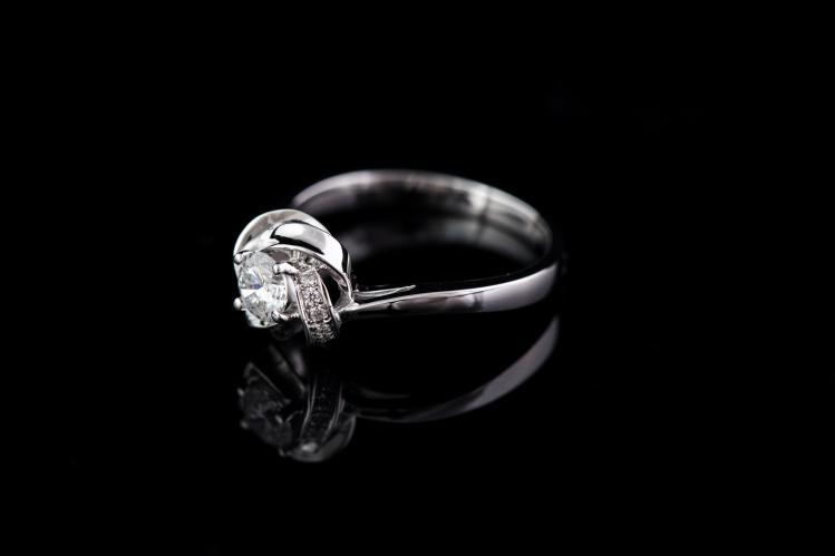GIA 30分鑽石女戒